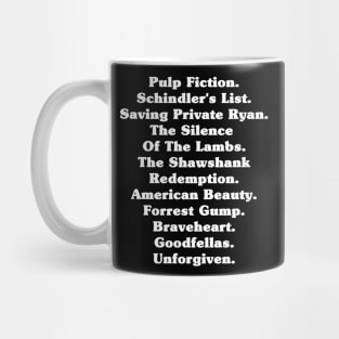 90s Movies List Mug